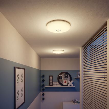 Philips - Світлодіодний стельовий світильник з датчиком LED/16W/230V 2700K