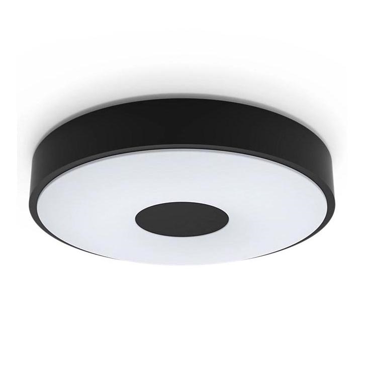 Philips - Світлодіодний стельовий світильник з регулюванням яскравості COINER SCENE SWITCH LED/24W/230V 2700K чорний
