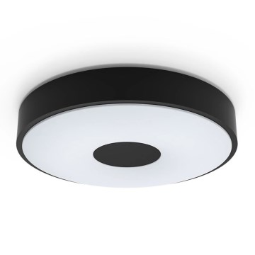 Philips - Світлодіодний стельовий світильник з регулюванням яскравості COINER SCENE SWITCH LED/24W/230V 4000K чорний