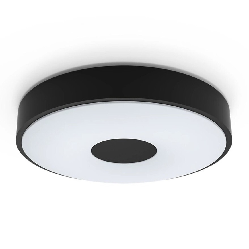 Philips - Світлодіодний стельовий світильник з регулюванням яскравості COINER SCENE SWITCH LED/24W/230V 4000K чорний