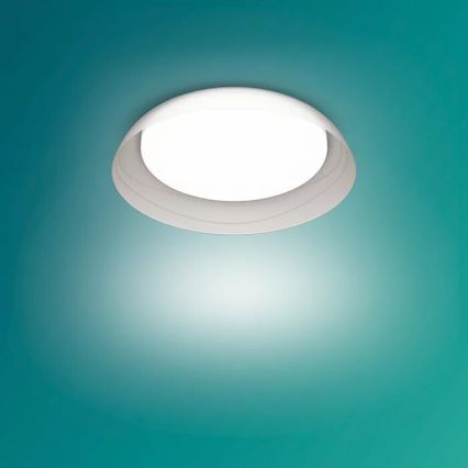 Philips - Світлодіодний стельовий світильник з регулюванням яскравості FLETA SCENE SWITCH LED/10W/230V 4000K прозорий