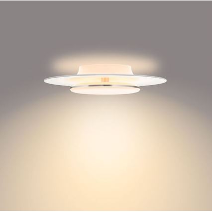 Philips- Світлодіодний стельовий світильник з регулюванням яскравості SCENE SWITCH LED/30W/230V 2700K срібний