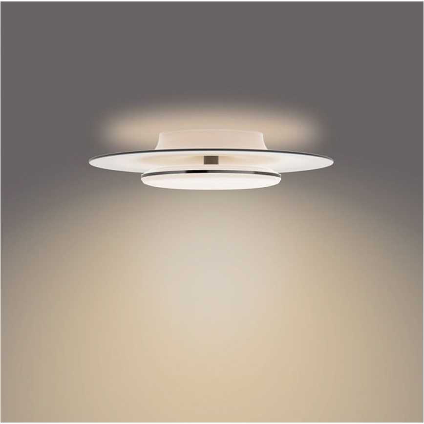 Philips- Світлодіодний стельовий світильник з регулюванням яскравості SCENE SWITCH LED/30W/230V 2700K чорний