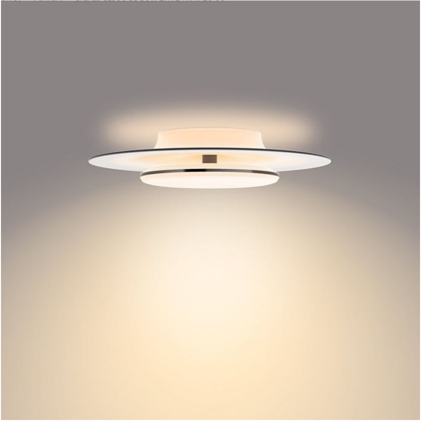 Philips- Світлодіодний стельовий світильник з регулюванням яскравості SCENE SWITCH LED/30W/230V 2700K чорний