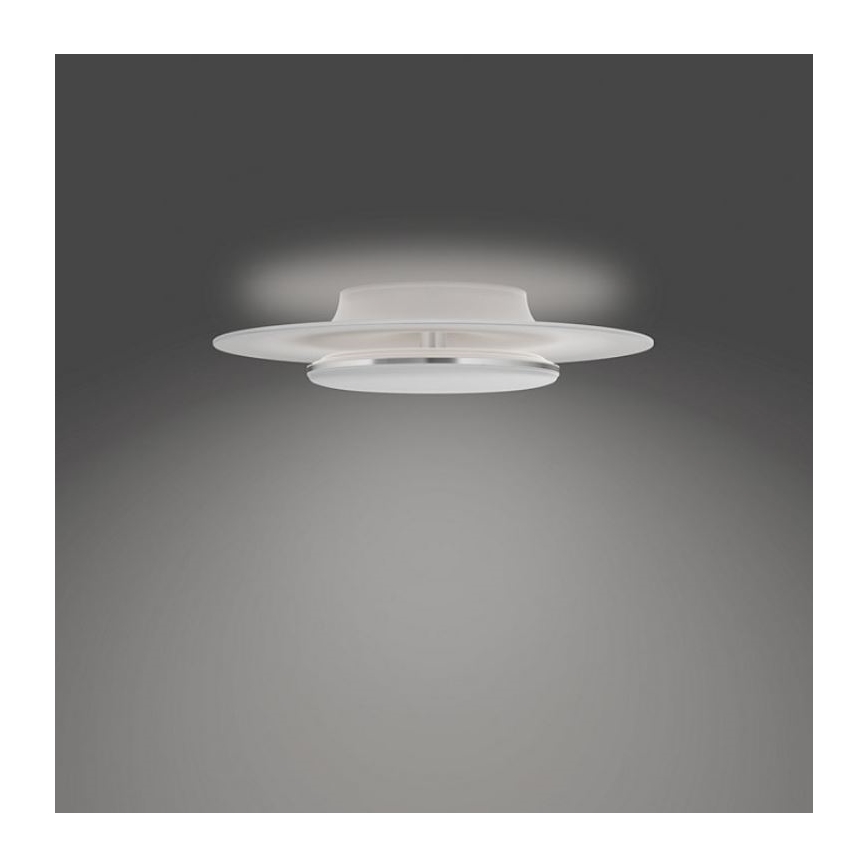 Philips- Світлодіодний стельовий світильник з регулюванням яскравості SCENE SWITCH LED/30W/230V 4000K срібний