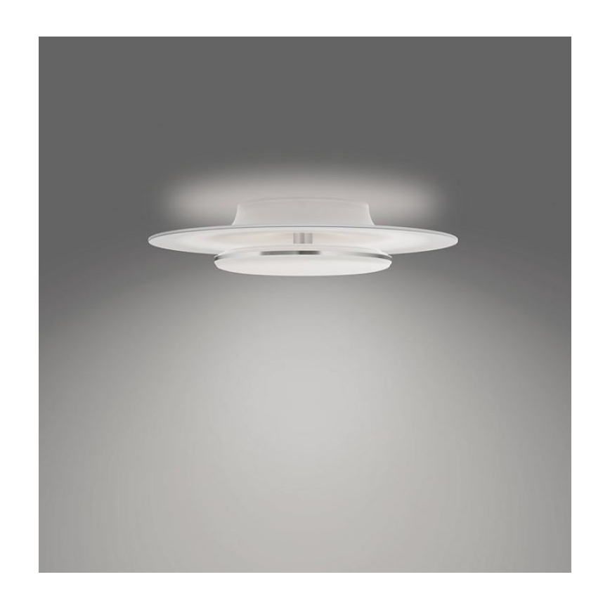 Philips- Світлодіодний стельовий світильник з регулюванням яскравості SCENE SWITCH LED/30W/230V 4000K срібний