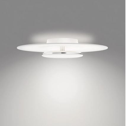 Philips- Світлодіодний стельовий світильник з регулюванням яскравості SCENE SWITCH LED/40W/230V 4000K срібний