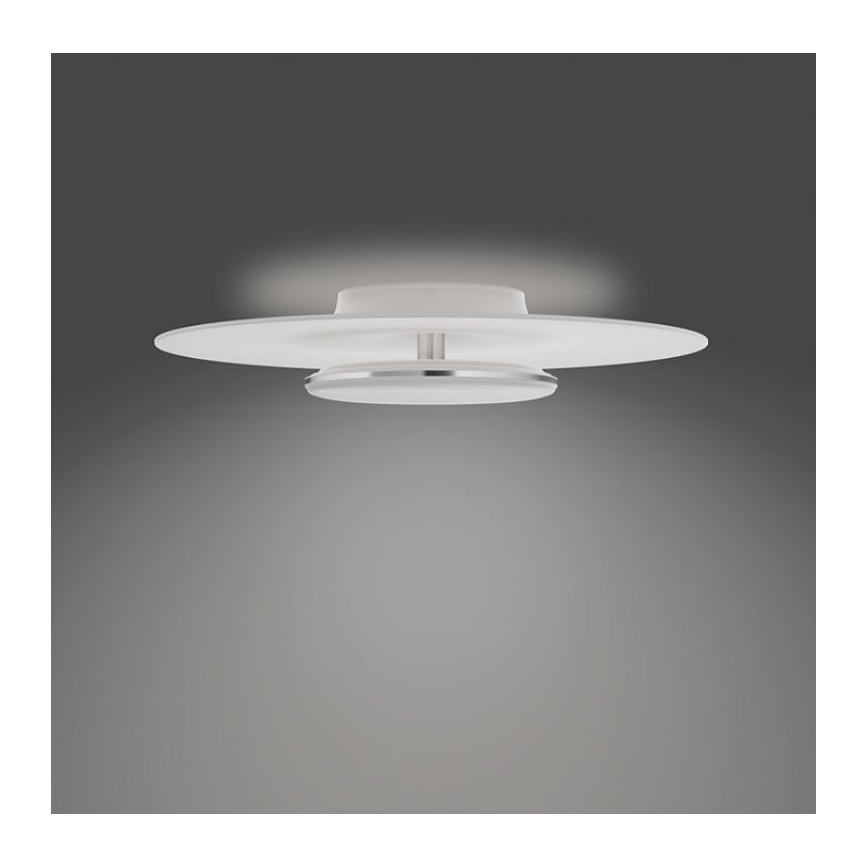 Philips- Світлодіодний стельовий світильник з регулюванням яскравості SCENE SWITCH LED/40W/230V 4000K срібний