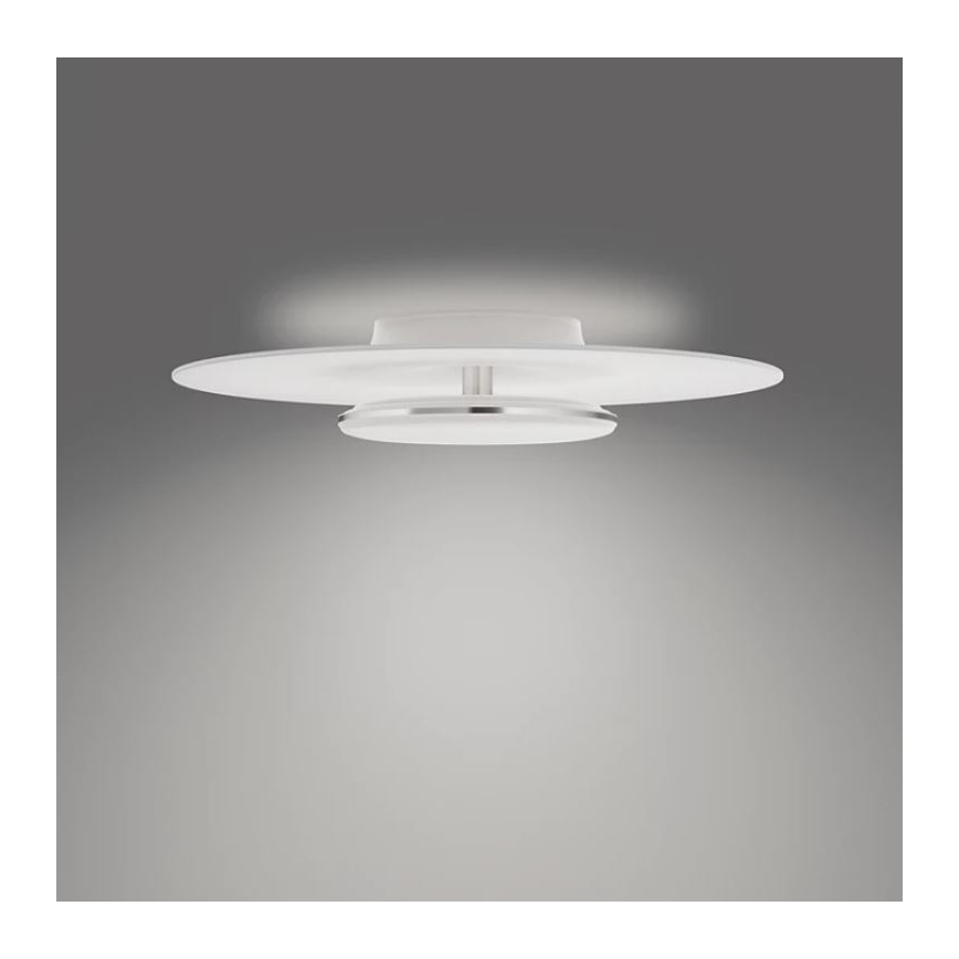 Philips- Світлодіодний стельовий світильник з регулюванням яскравості SCENE SWITCH LED/40W/230V 4000K срібний
