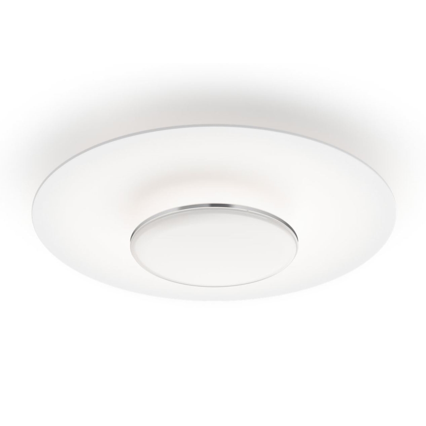 Philips- Світлодіодний стельовий світильник з регулюванням яскравості SCENE SWITCH LED/40W/230V 4000K срібний