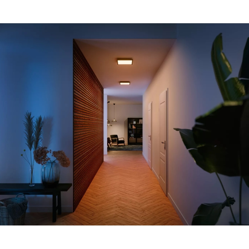 Philips - Світлодіодний стельовий світильник з регулюванням яскравості Hue AURELLE LED/19W/230V + пульт дистанційного керування