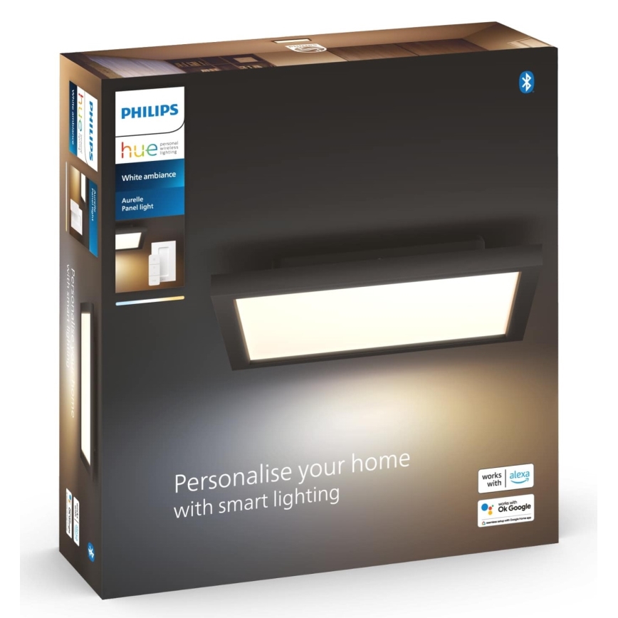 Philips - Світлодіодний стельовий світильник з регулюванням яскравості Hue AURELLE LED/19W/230V + пульт дистанційного керування