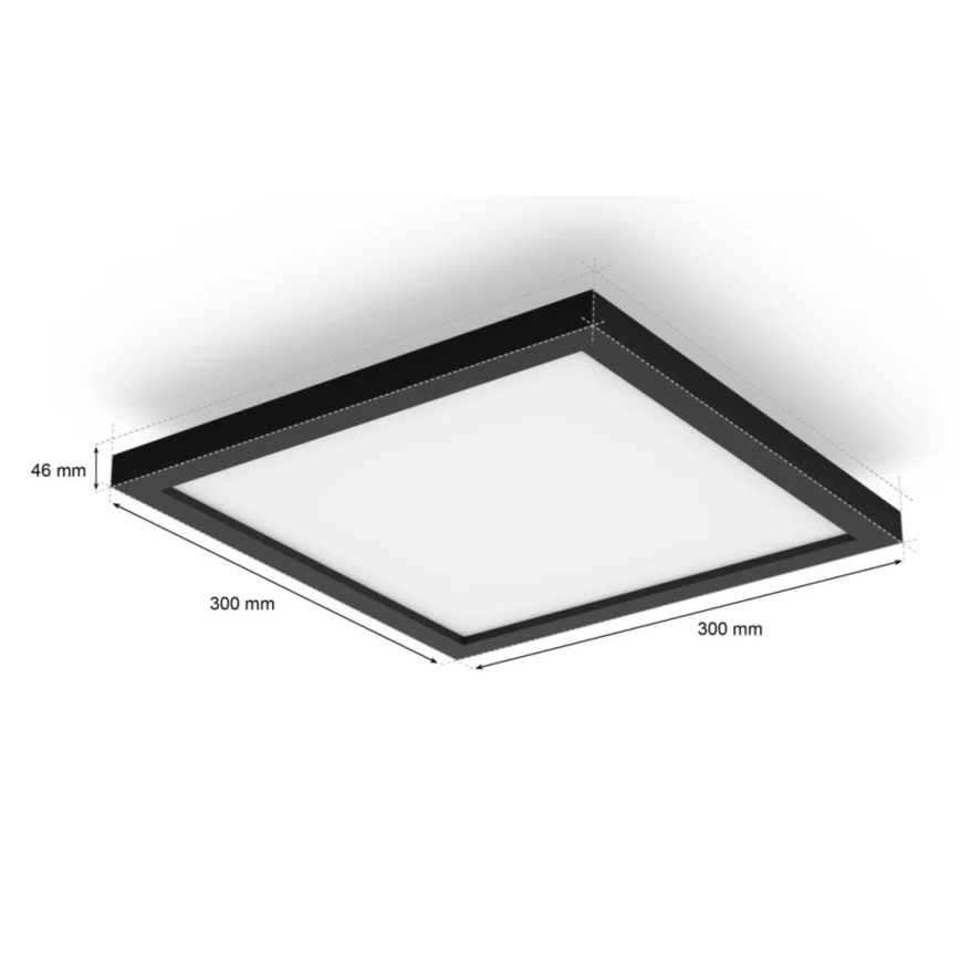 Philips - Світлодіодний стельовий світильник з регулюванням яскравості Hue AURELLE LED/19W/230V + пульт дистанційного керування