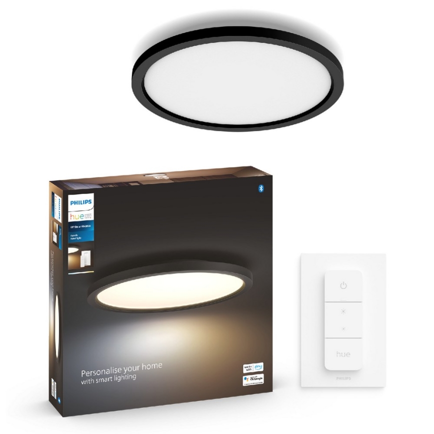 Philips - Світлодіодний стельовий світильник з регулюванням яскравості Hue AURELLE LED/24,5W/230V + пульт дистанційного керування