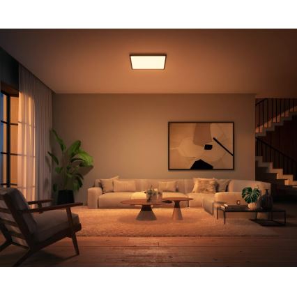 Philips - Світлодіодний стельовий світильник з регулюванням яскравості Hue AURELLE LED/39W/230V + пульт дистанційного керування