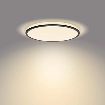 Philips - Світлодіодний стельовий світильник з регулюванням яскравості SCENE SWITCH LED/18W/230V діаметр 30 см 2700K чорний