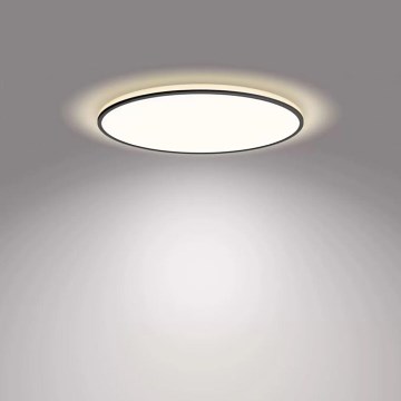 Philips - Світлодіодний стельовий світильник з регулюванням яскравості SCENE SWITCH LED/36W/230V діаметр 50 см 4000K чорний