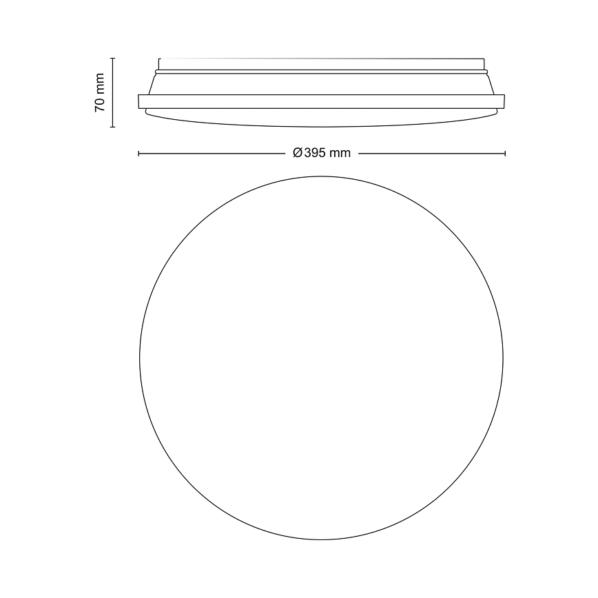 Philips - Світлодіодний стельовий світильник з регулюванням яскравості LED/24W/230V 2700-6500K + пульт дистанційного керування