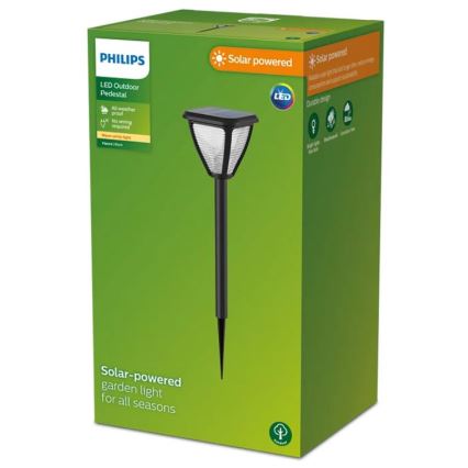 Philips - Світлодіодний світильник на сонячній батареї VAPORA LED/1,5W/3,7V 1500 mAh IP44
