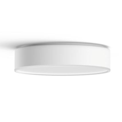 Philips - Світлодіодний стельовий світильник з регулюванням яскравості Hue LED/9,6W/230V 2200–6500K діаметр 261 мм білий + пульт дистанційного керування