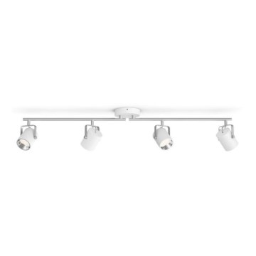 Philips - Світлодіодний точковий світильник 4xLED/4,3W/230V 2200/2500/2700K