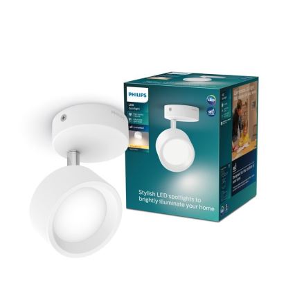 Philips - Світлодіодний точковий світильник LED/5,5W/230V білий