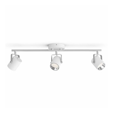 Philips - Світлодіодний точковий світильник з регульованою яскравістю 3xLED/4.5W/230V