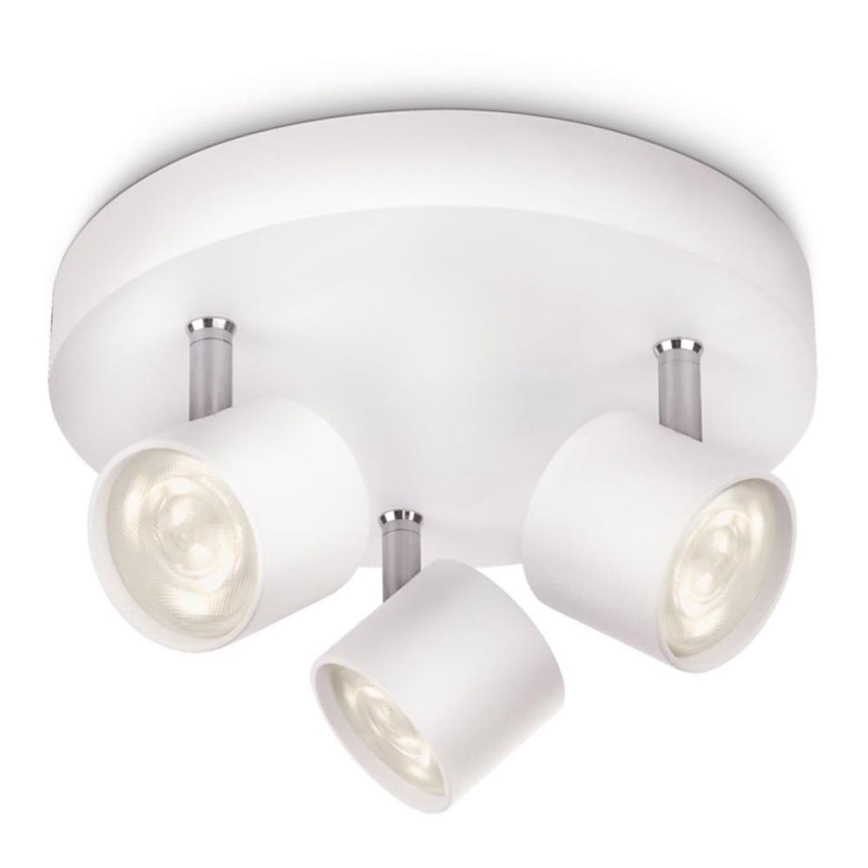 Philips - Світлодіодний точковий світильник з регульованою яскравістю 3xLED/4W/230V