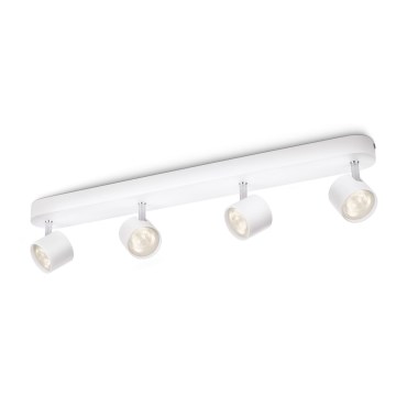 Philips - Світлодіодний точковий світильник з регульованою яскравістю 4xLED/3W/230V