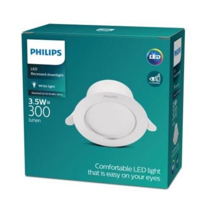 Philips - Світлодіодний вбудований світильник LED/3,5W/230V 4000K