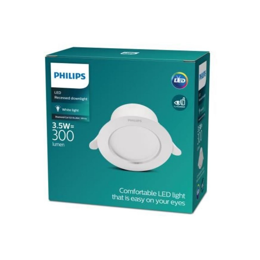 Philips - Світлодіодний вбудований світильник LED/3,5W/230V 4000K