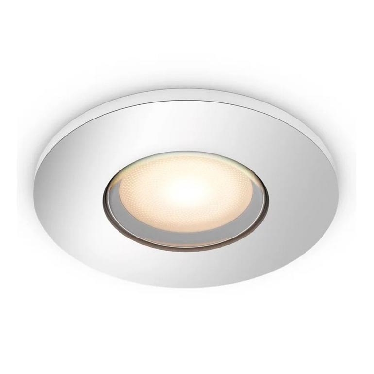 Philips - Світлодіодний вбудований світильник для ванної з регулюванням яскравості Hue ADORE BATHROOM 1xGU10/4,2W/230V 2200-6500K IP44