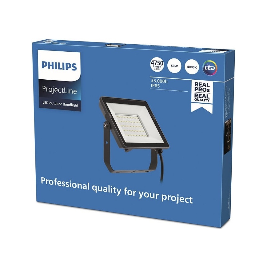 Philips - Світлодіодний вуличний прожектор PROJECTLINE LED/50W/230V IP65 4000K