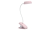 Philips - Світлодіодна лампа з затискачем та регулюванням яскравості DONUTCLIP LED/3W/5V CRI 90 рожева