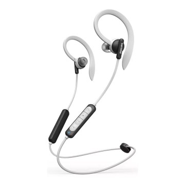 Philips TAA4205BK/00 - Беспроводные Bluetooth-наушники с микрофоном белый/черный