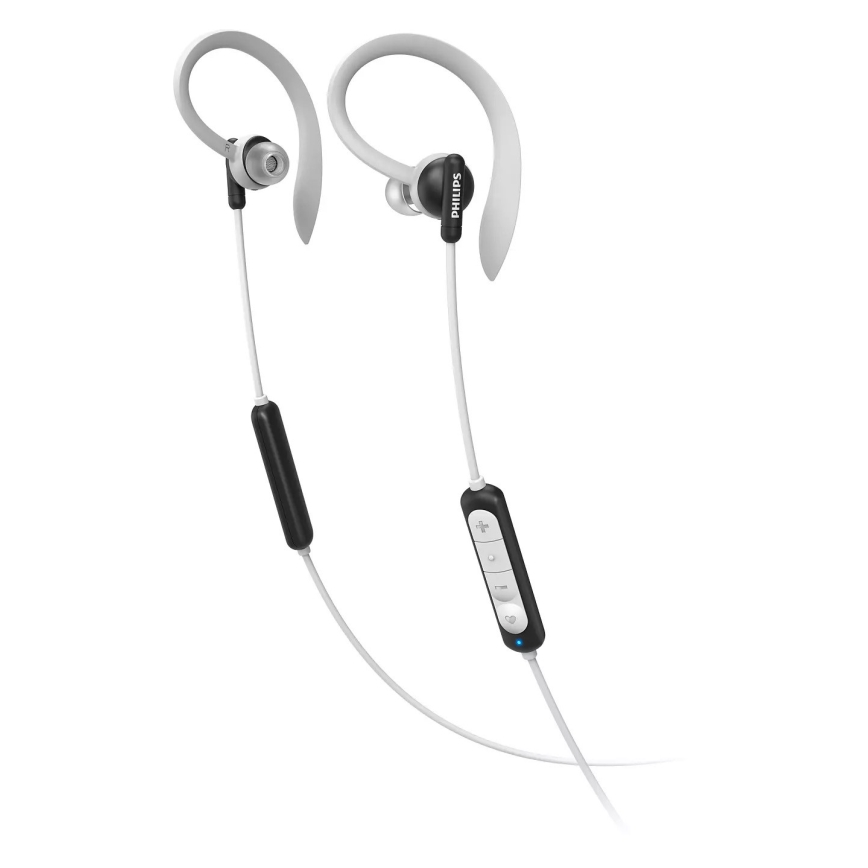 Philips TAA4205BK/00 - Беспроводные Bluetooth-наушники с микрофоном белый/черный
