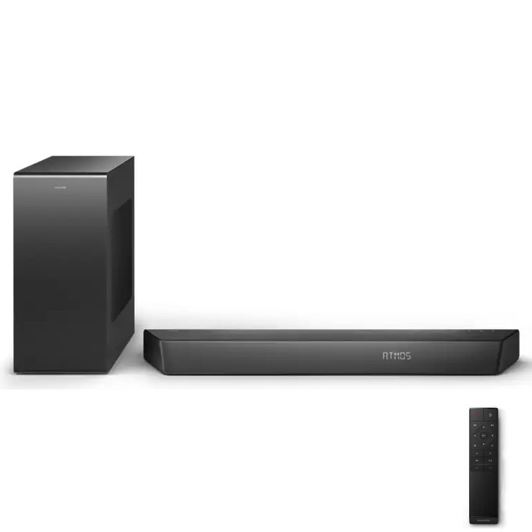 Philips TAB7807/10 - Звуковая панель с сабвуфером 620W/230V + дистанционное управление