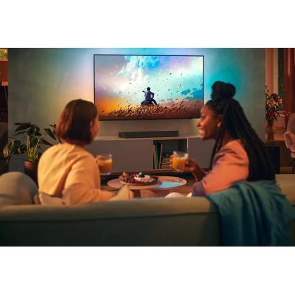 Philips TAB7807/10 - Звуковая панель с сабвуфером 620W/230V + дистанционное управление