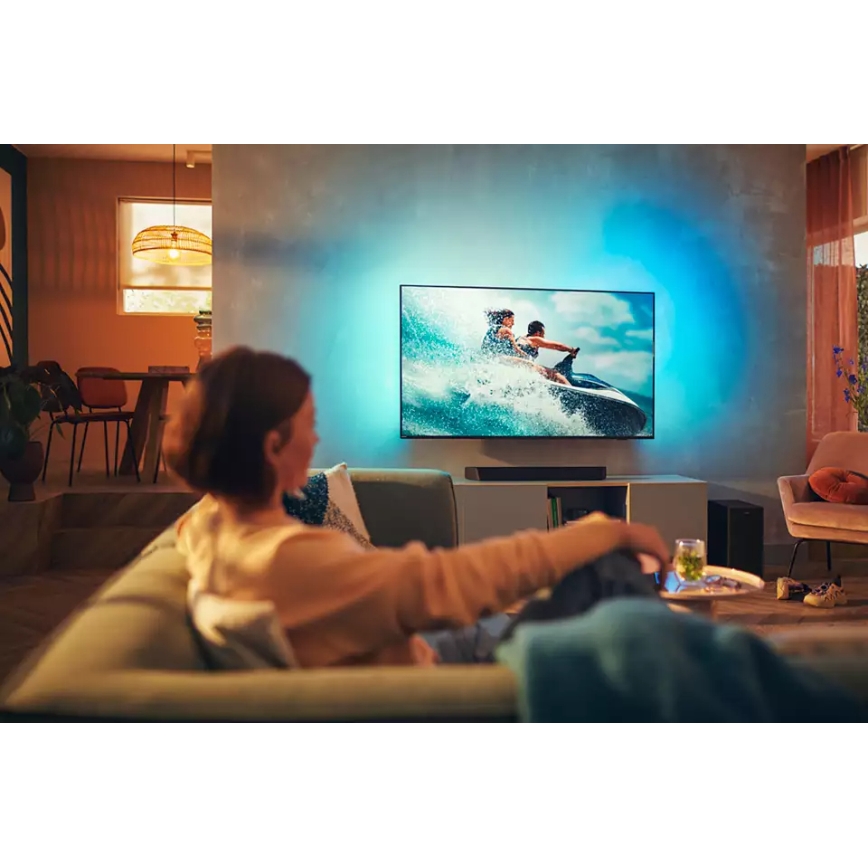 Philips TAB7807/10 - Звуковая панель с сабвуфером 620W/230V + дистанционное управление