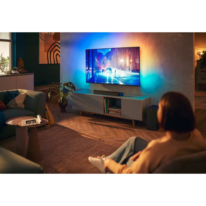 Philips TAB7807/10 - Звуковая панель с сабвуфером 620W/230V + дистанционное управление