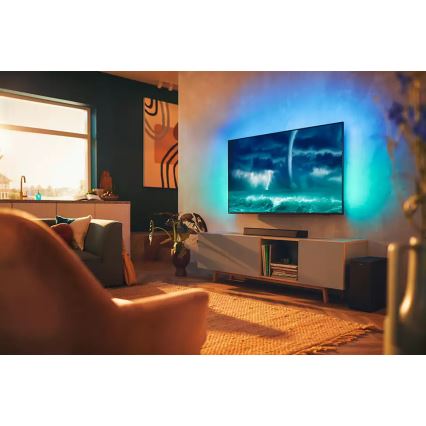 Philips TAB7807/10 - Звуковая панель с сабвуфером 620W/230V + дистанционное управление