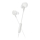 Philips TAE4105WT/00 - Наушники с микрофоном JACK 3,5 мм белый