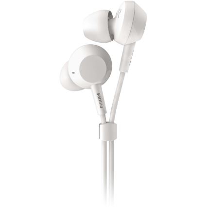 Philips TAE4105WT/00 - Наушники с микрофоном JACK 3,5 мм белый