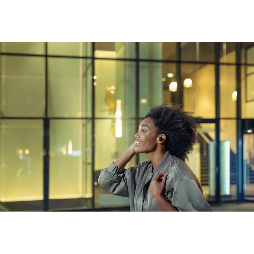 Philips TAT8505BK/00 - Беспроводные наушники IPX4 2x 55 mAh + 560 mAh черный