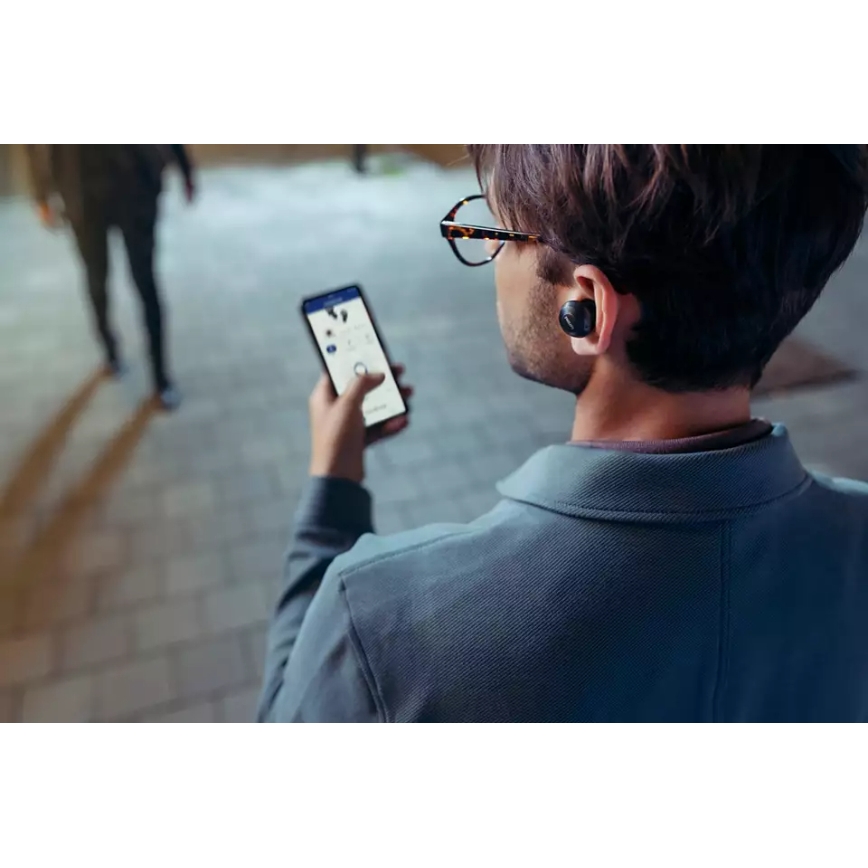 Philips TAT8505BK/00 - Беспроводные наушники IPX4 2x 55 mAh + 560 mAh черный