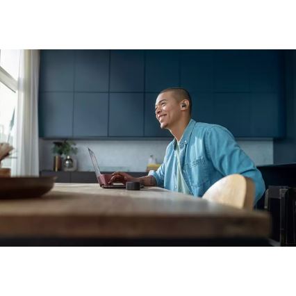 Philips TAT8505BK/00 - Бездротові навушники IPX4 2x 55 mAh + 560 mAh чорний