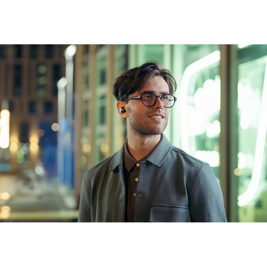 Philips TAT8505BK/00 - Бездротові навушники IPX4 2x 55 mAh + 560 mAh чорний