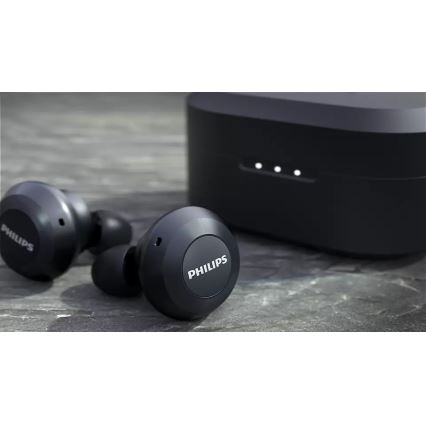 Philips TAT8505BK/00 - Бездротові навушники IPX4 2x 55 mAh + 560 mAh чорний
