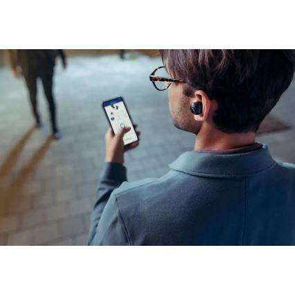 Philips TAT8505BK/00 - Бездротові навушники IPX4 2x 55 mAh + 560 mAh чорний