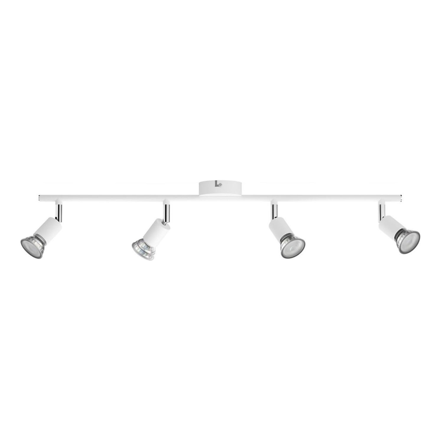 Philips - Точечный светильник 4xGU10/50W/230V белый